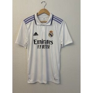 NWOT Real Madrid Jersey 22/23 Home Football Soccer Shirt HF0291‎ Adidas Men Sz S